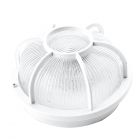 Aplique tortuga plastica redonda e27 60w blanca