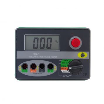 Meghometro digital hasta 1000v /  2 g ohms + display lcd 